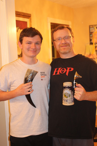 Caleb and Dad Caleb and Dad