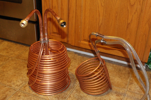 Compared to my old immersion chiller Compared to my old immersion chiller