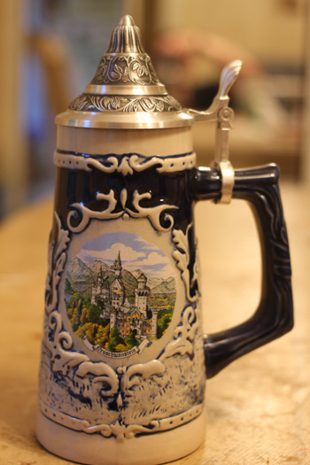 Beautiful German stein