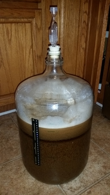 Aerated wort