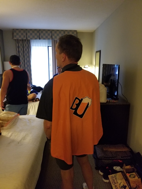 Greg in his cape Greg in his cape