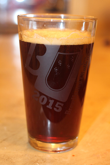 Old ale in glass Old ale in glass
